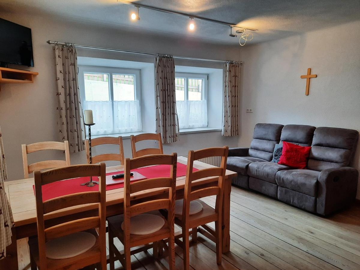 Weberstube Weberhaus Zollhaus Zollstoeckl Apartman Obertilliach Kültér fotó