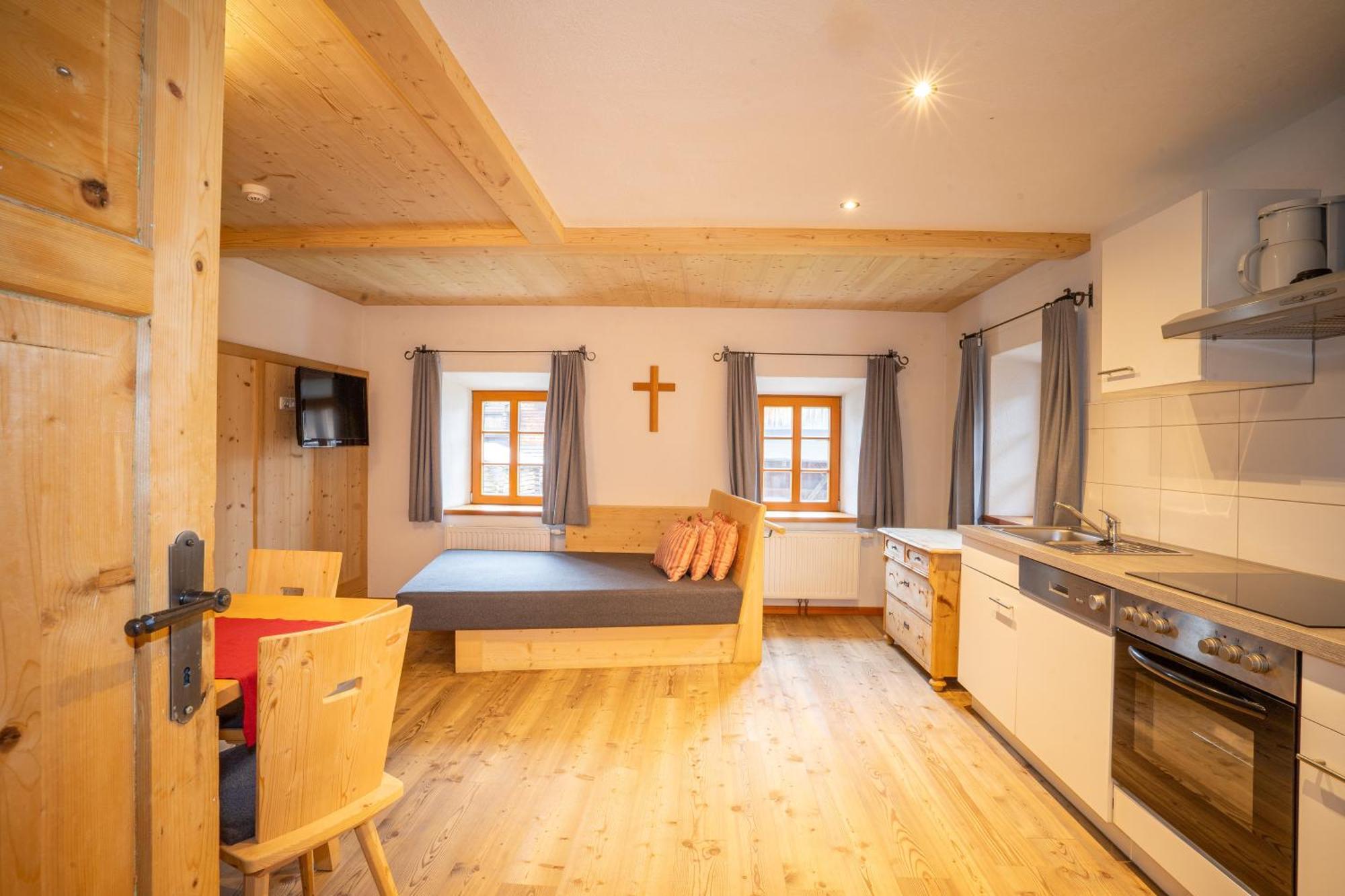 Weberstube Weberhaus Zollhaus Zollstoeckl Apartman Obertilliach Kültér fotó