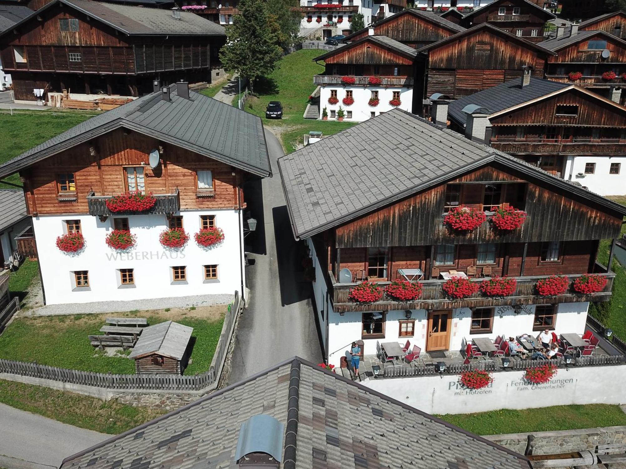 Weberstube Weberhaus Zollhaus Zollstoeckl Apartman Obertilliach Kültér fotó